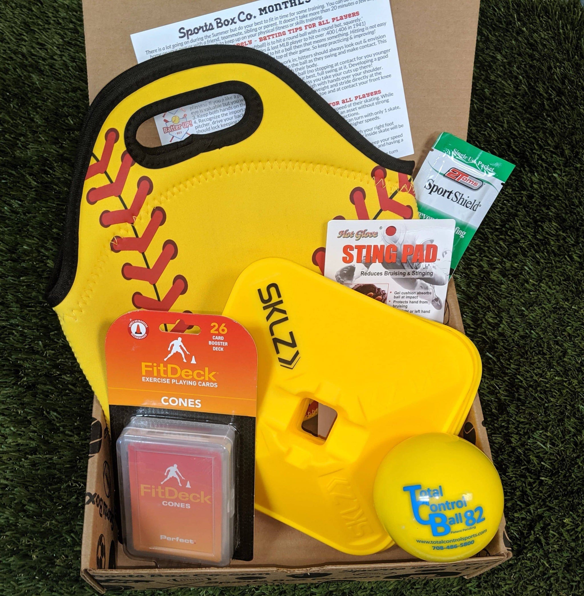 Softball Box Batter UP! Box - Softball Training (10+) - Sports Box Co